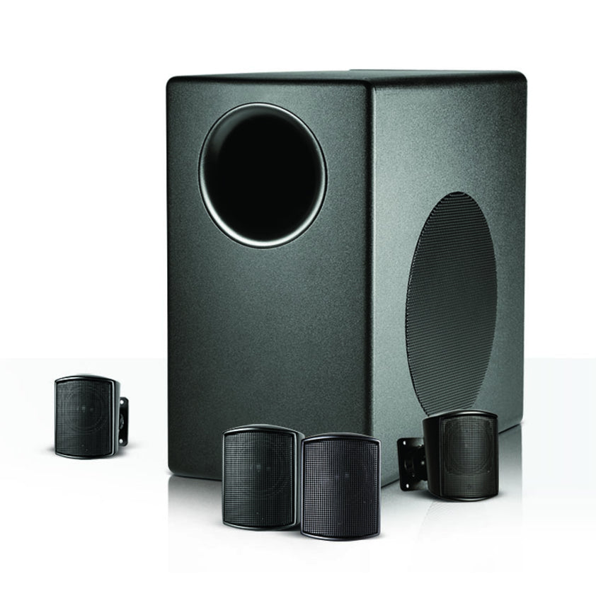 JBL Professional Control C50PACK Wall Mountable, Surface Mount, Ceiling Mountable 4.1 Speaker - 100 W RMS