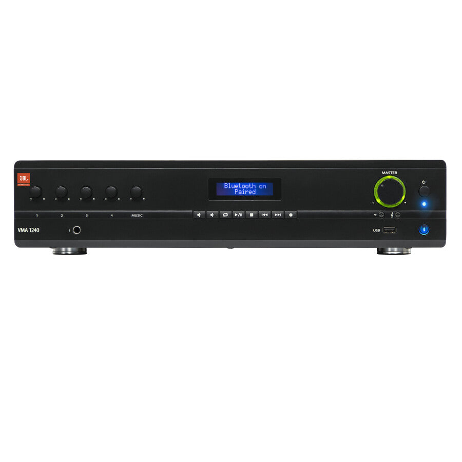 JBL Commercial VMA1240 Amplifier - 240 W RMS - 1 Channel - Black