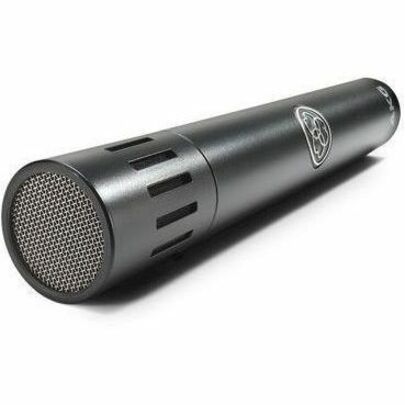 AKG C151 Plug-in Electret Condenser Microphone for Studio, Live Instrument, Broadcasting, Vocals, Piano, String Instrument, Horn, Woodwind Instrument, Drum, Percussion, Guitar Amplifier, ... - Black