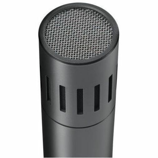 AKG C151 Plug-in Electret Condenser Microphone for Studio, Live Instrument, Broadcasting, Vocals, Piano, String Instrument, Horn, Woodwind Instrument, Drum, Percussion, Guitar Amplifier, ... - Black