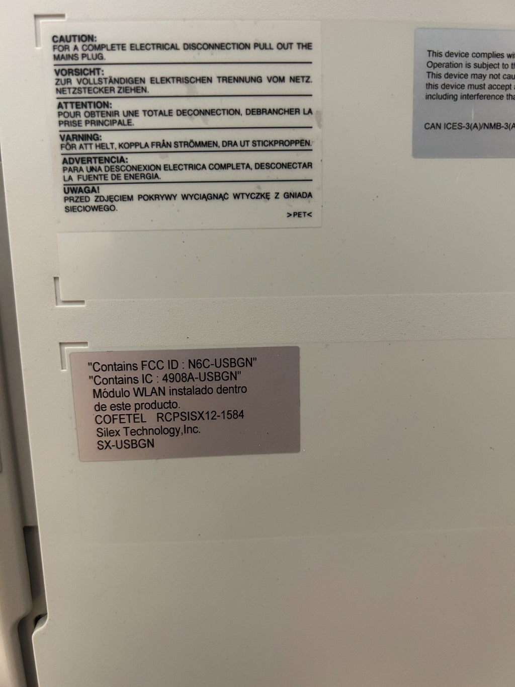 Sharp MX-M465N Monochrome Multifunction Copier Printer Scanner