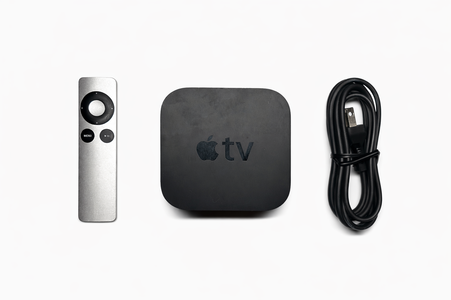 Apple TV (3rd Gen) 1080P Media Streaming Player A1469 with Remote & Power Cord