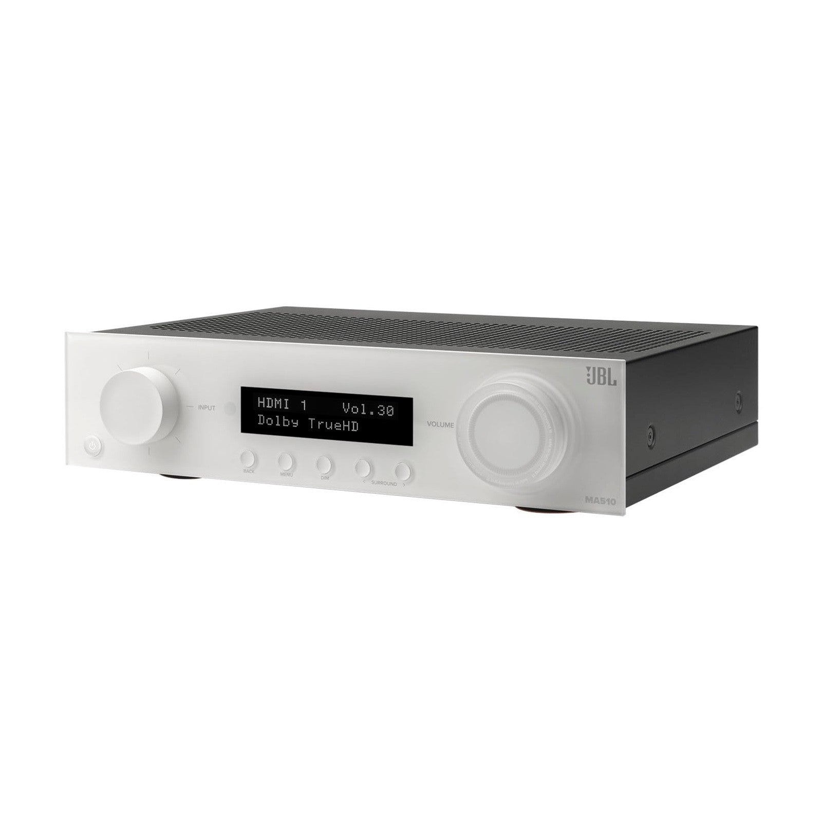 JBL MA510 5.2 Channel 8K Ultra HD AV Receiver White HDMI Bluetooth