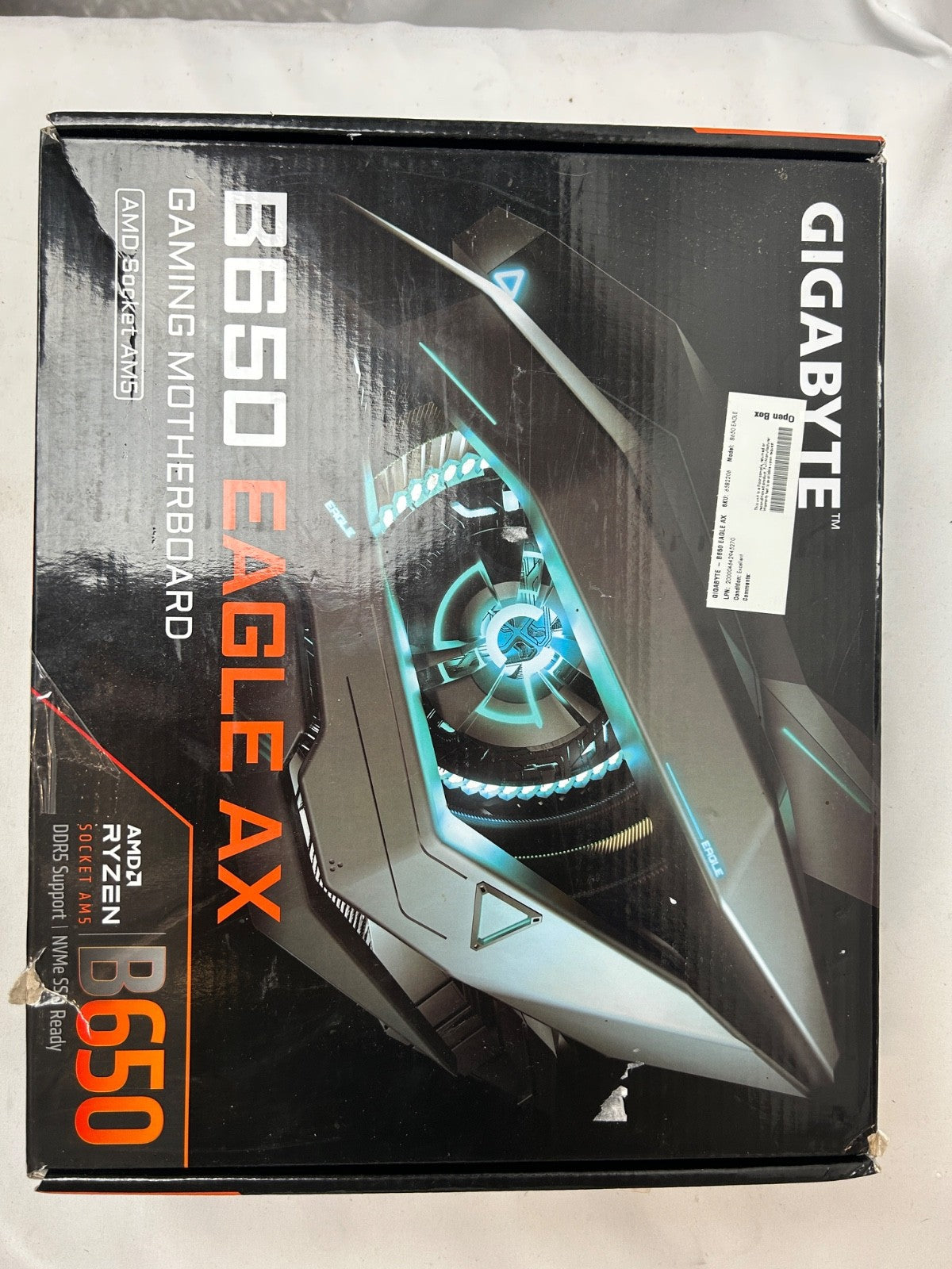 GIGABYTE - B650 EAGLE AX (Socket AM5) AMD B650 ATX DDR5  Motherboard =READ=