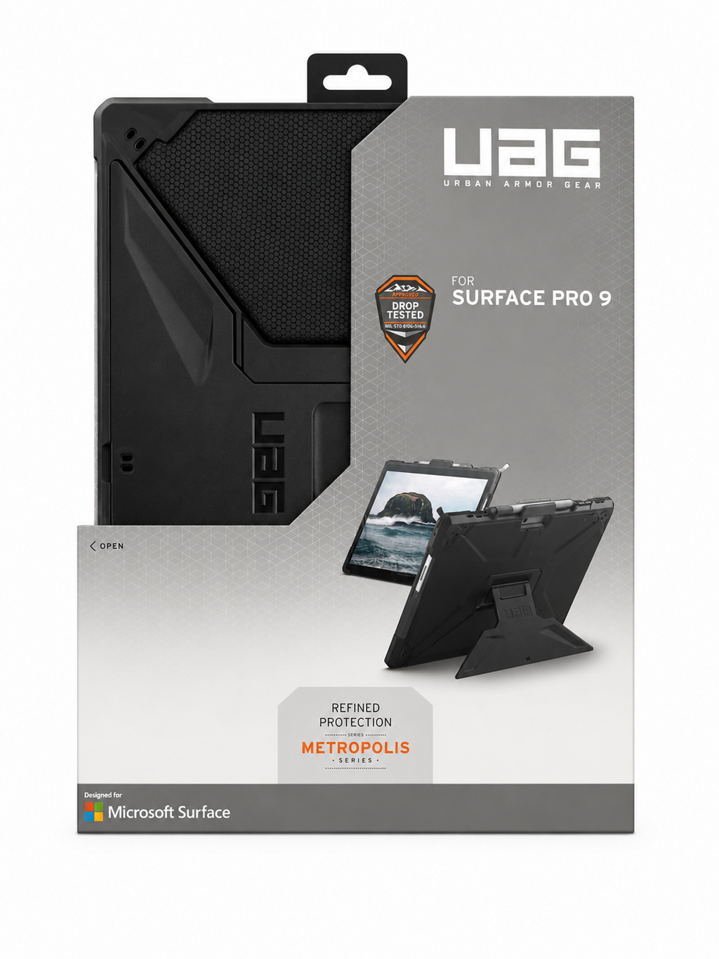 UAG - Microsoft Surface Pro 9 Next Metropolis Case  - Black