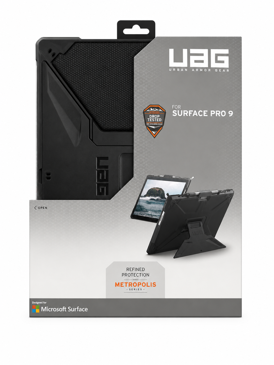 UAG - Microsoft Surface Pro 9 Next Metropolis Case  - Black