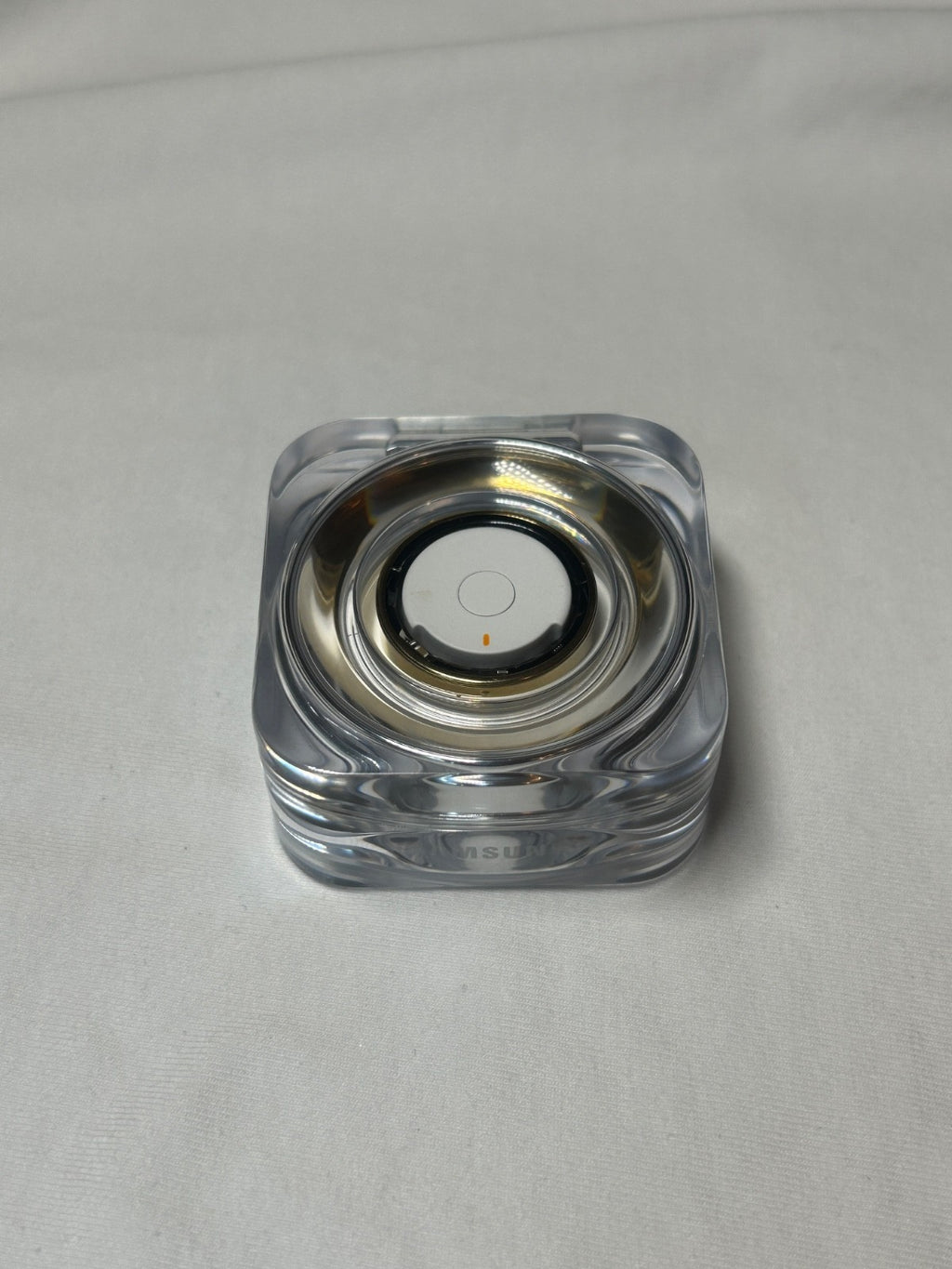 Samsung Galaxy Ring Titanium Gold SM-Q509 AI Smart Ring Bluetooth - Size 9
