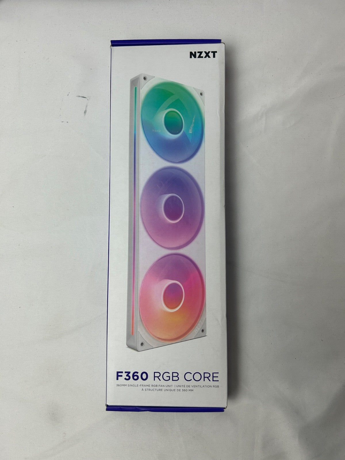 NZXT F360 RGB Core 360mm Fan Unit single unit