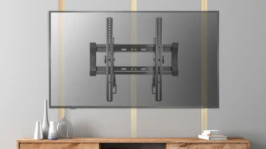Rocketfish™ - Tilting TV Wall Mount for Most 32"-55" TVs - Black