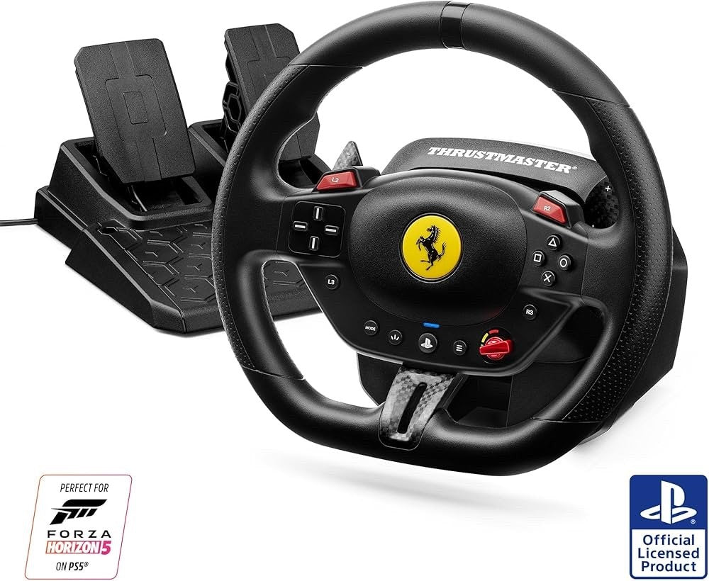 Thrustmaster T98-X Ferrari 296 GTB Edition Racing Wheel Black
