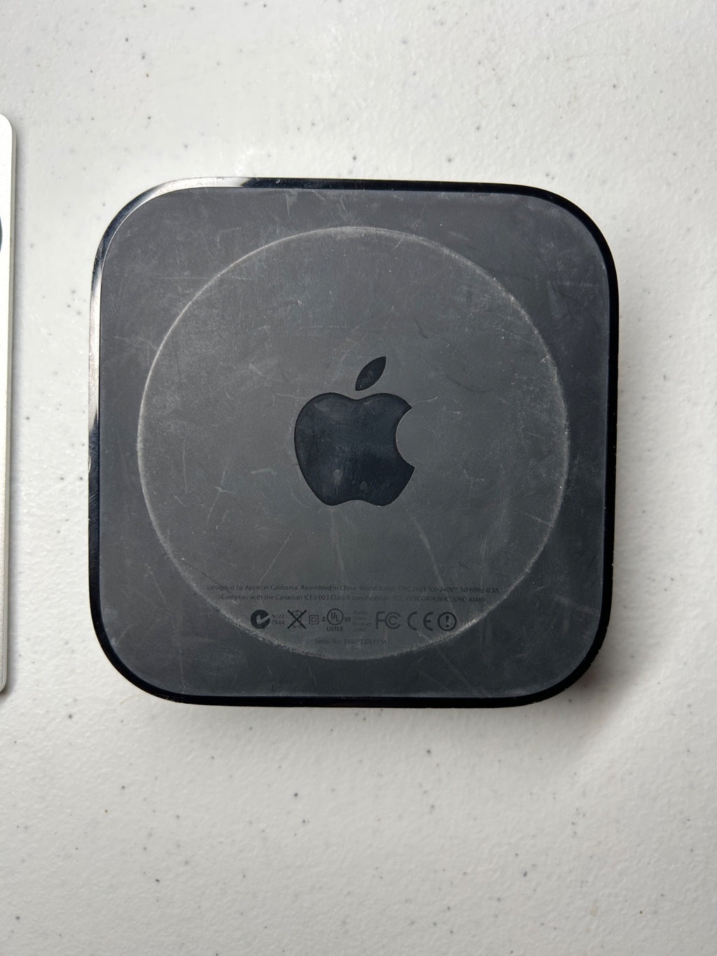 Apple TV (3rd Gen) 1080P Media Streaming Player A1469 with Remote & Power Cord