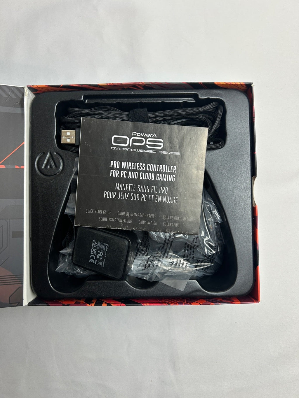 OPS V3 PowerA Pro Wireless Controller for PC & Cloud Gaming – Bluetooth/USB