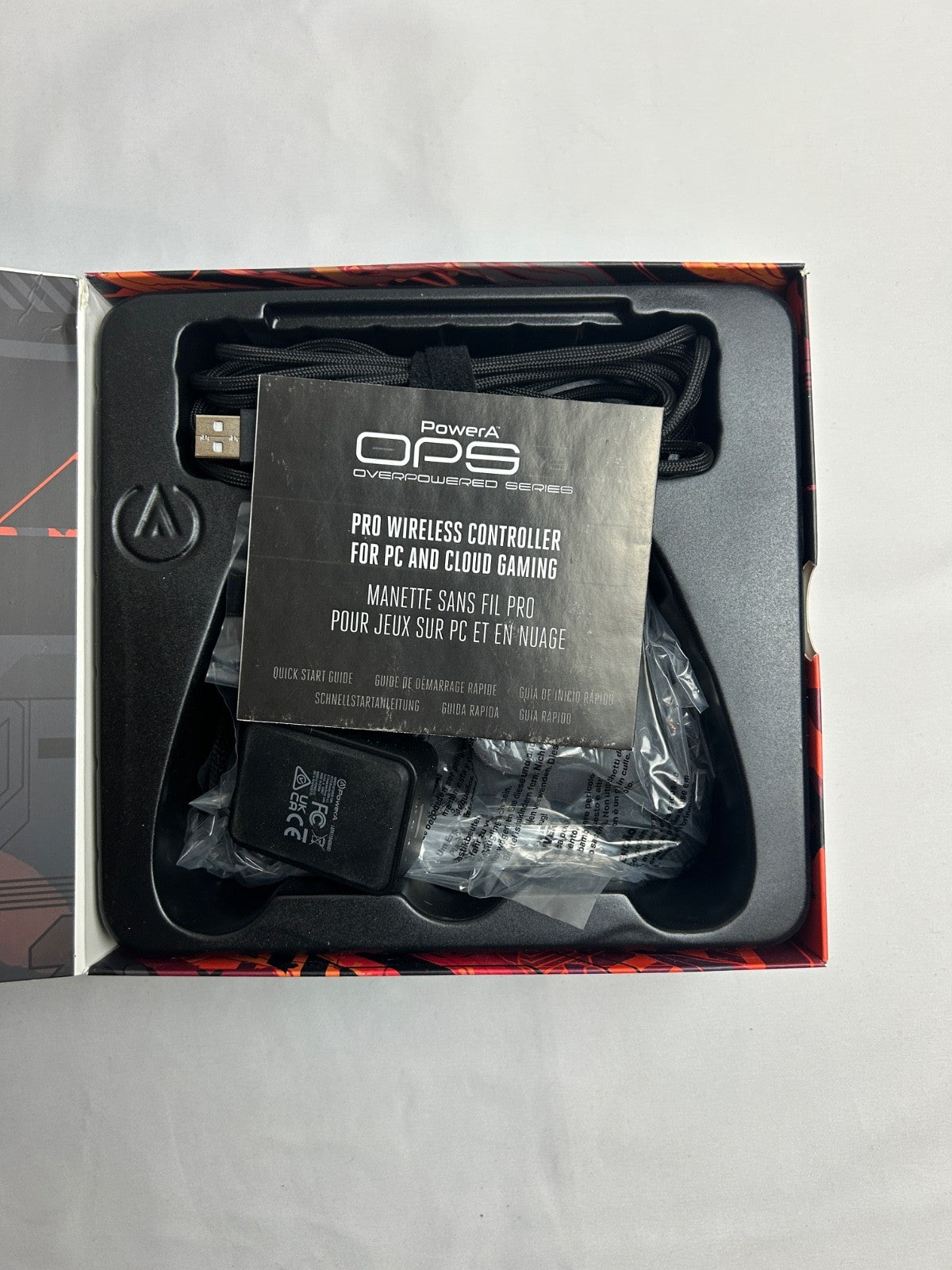 OPS V3 PowerA Pro Wireless Controller for PC & Cloud Gaming – Bluetooth/USB