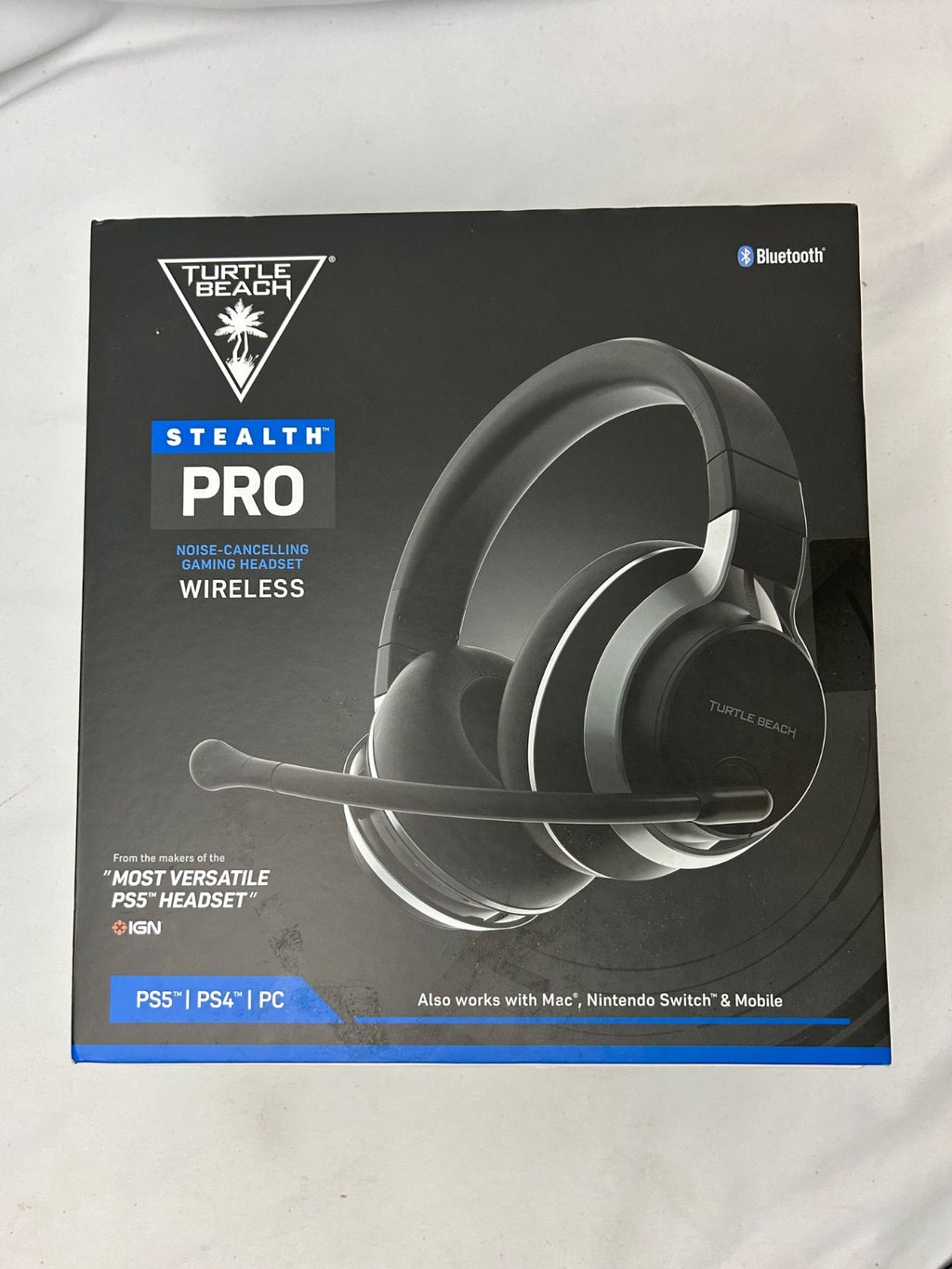 Turtle Beach Stealth Pro Wireless Gaming Headset for PlayStation/PC/Switch