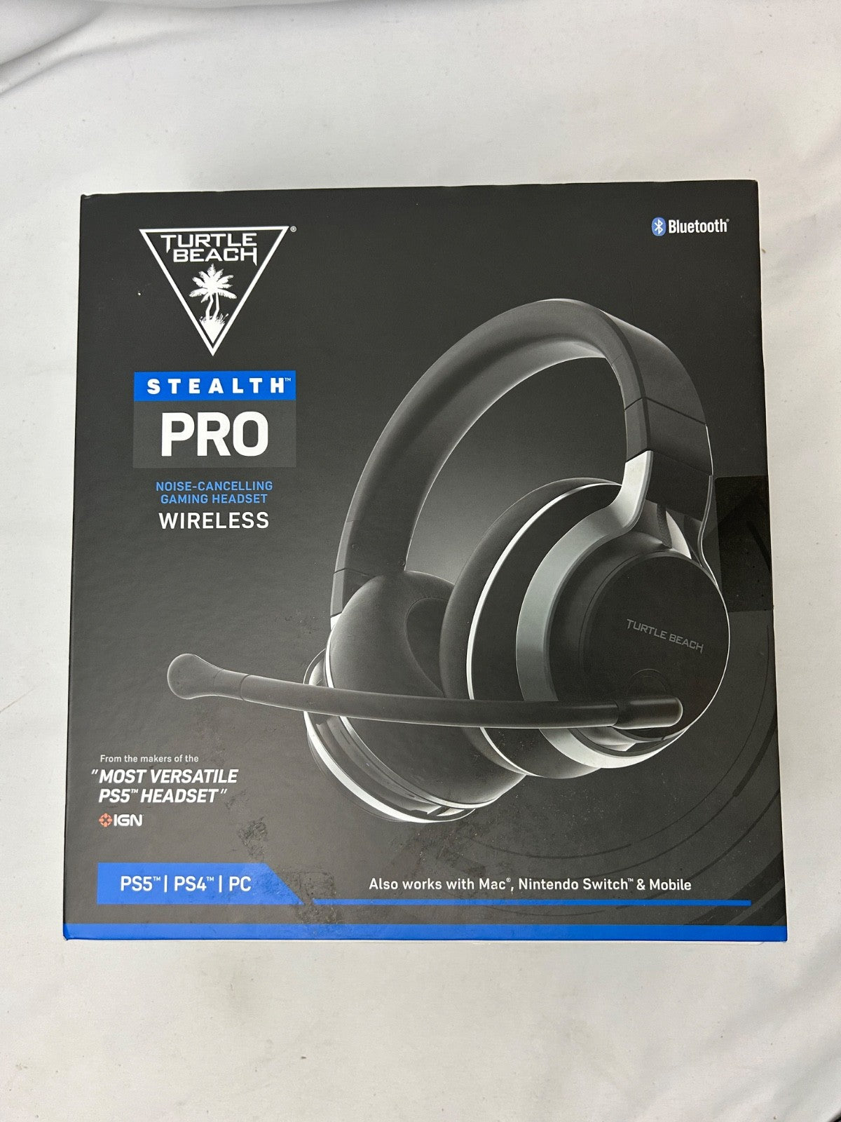 Turtle Beach Stealth Pro Wireless Gaming Headset for PlayStation/PC/Switch