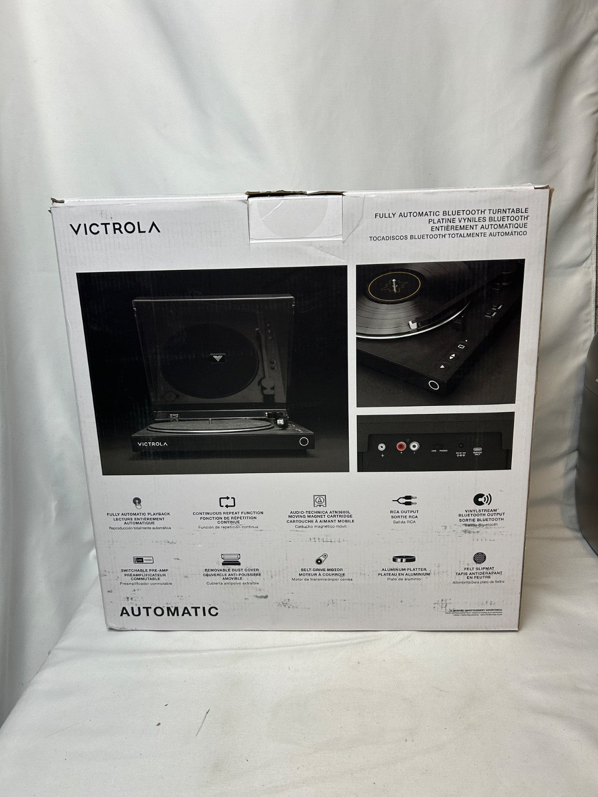Victrola Automatic Turntable Bluetooth Belt Drive Record Player