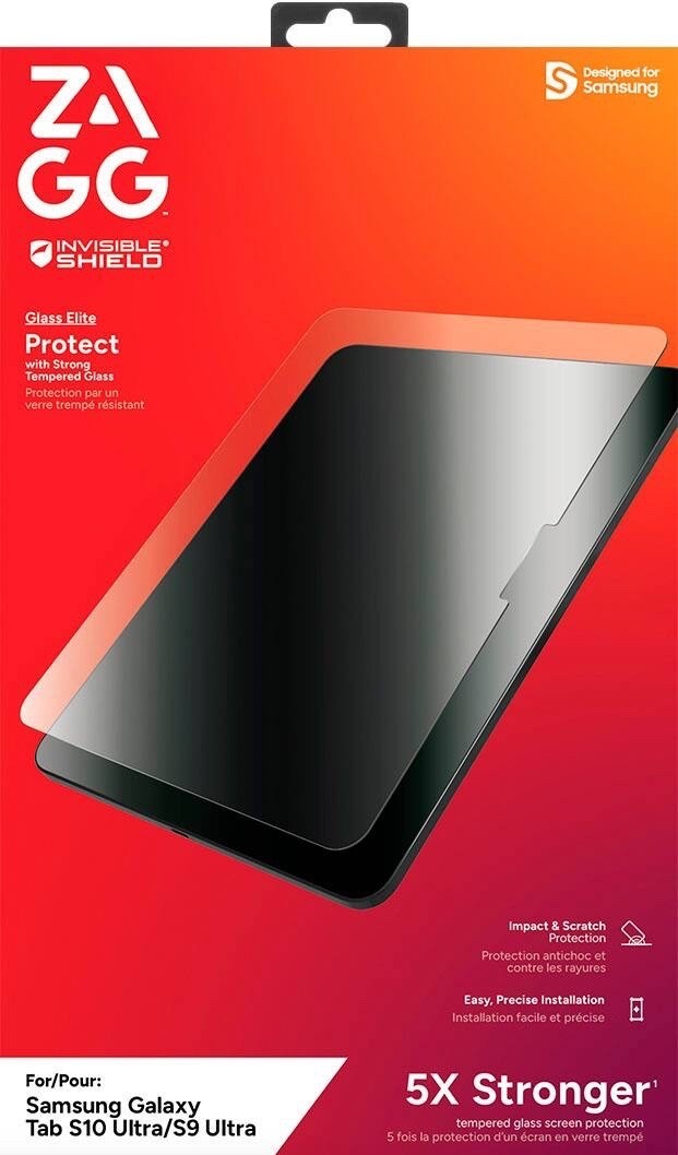 ZAGG Glass Elite Samsung Galaxy Tab S10+ / Tab S9+ / Tab S9 FE+ Screen Protector