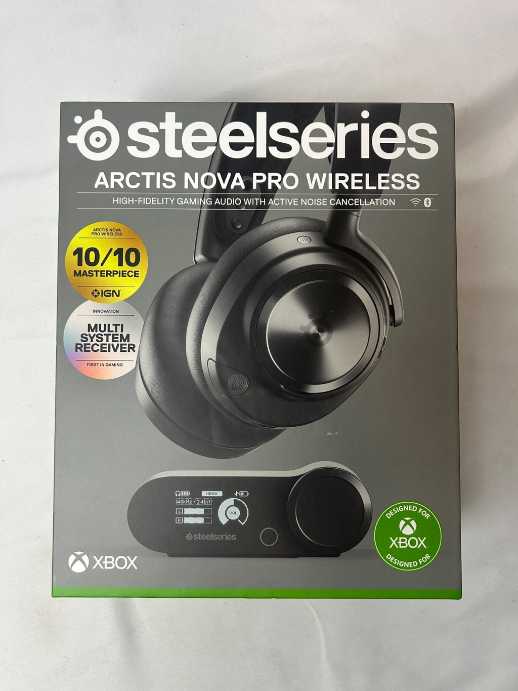 SteelSeries Arctis Nova Pro Wireless Gaming Headset ANC for Xbox Black