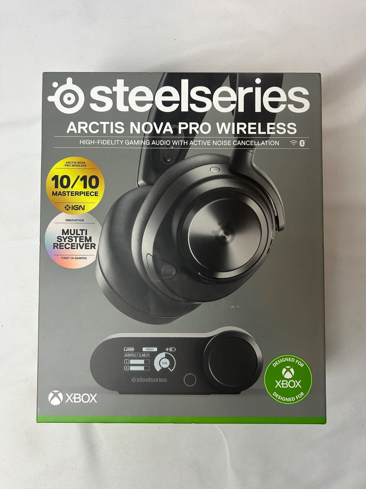 SteelSeries Arctis Nova Pro Wireless Gaming Headset ANC for Xbox Black