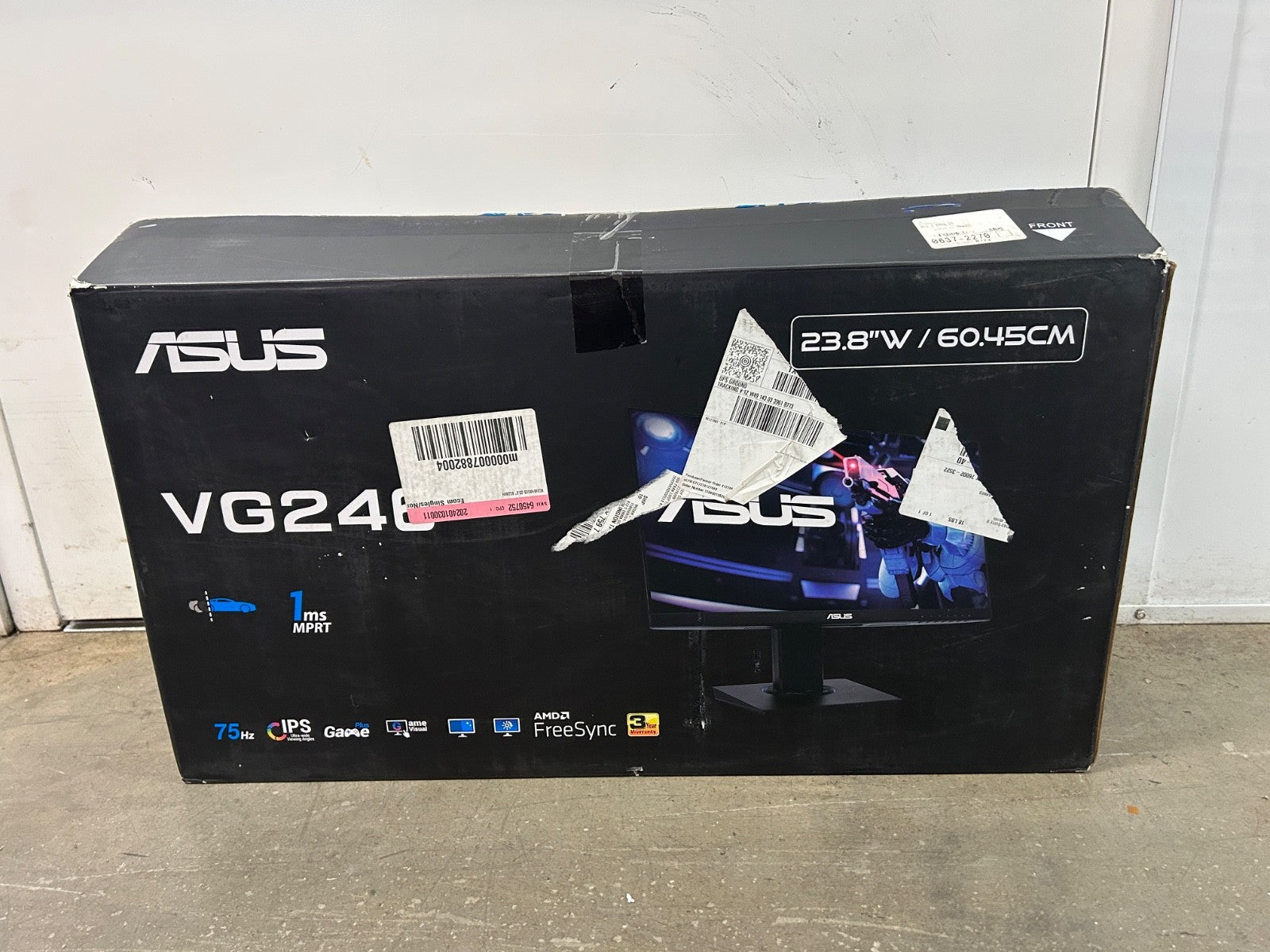 ASUS - TUF 23.8” FHD 1ms FreeSync Gaming Monitor (HDMI) - VG246