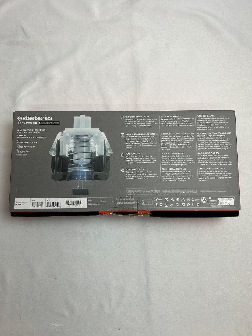 SteelSeries Apex Pro TKL (64734) Wired Keyboard