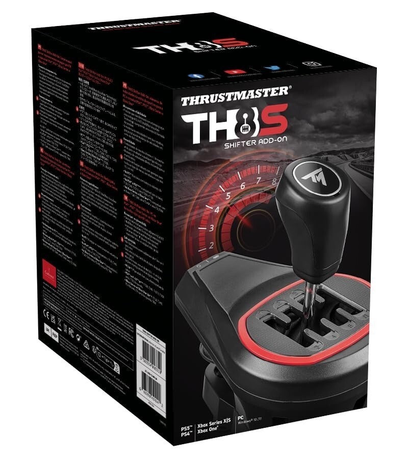 Thrustmaster TH8S Black Windows 10/11 Shifter Add-On Compatible With PS4/PS5