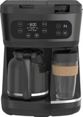 bella PRO - MultiBrew 12-Cup Drip & Single-Serve Coffee Maker - Black Stainless