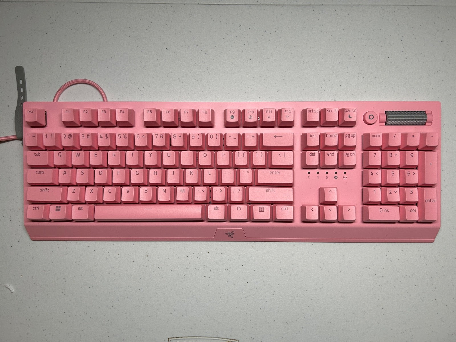 Razer BlackWidow V3 Quartz Mechanical Gaming Keyboard – Pink