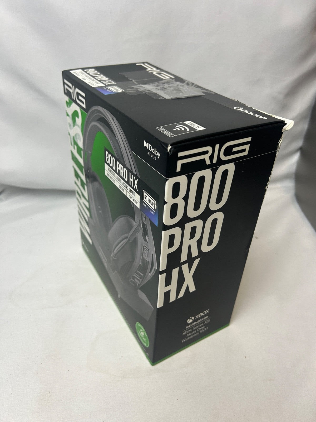 RIG 800 Pro HX Marathon Wireless Headset with Base - Black (10-1172-01)