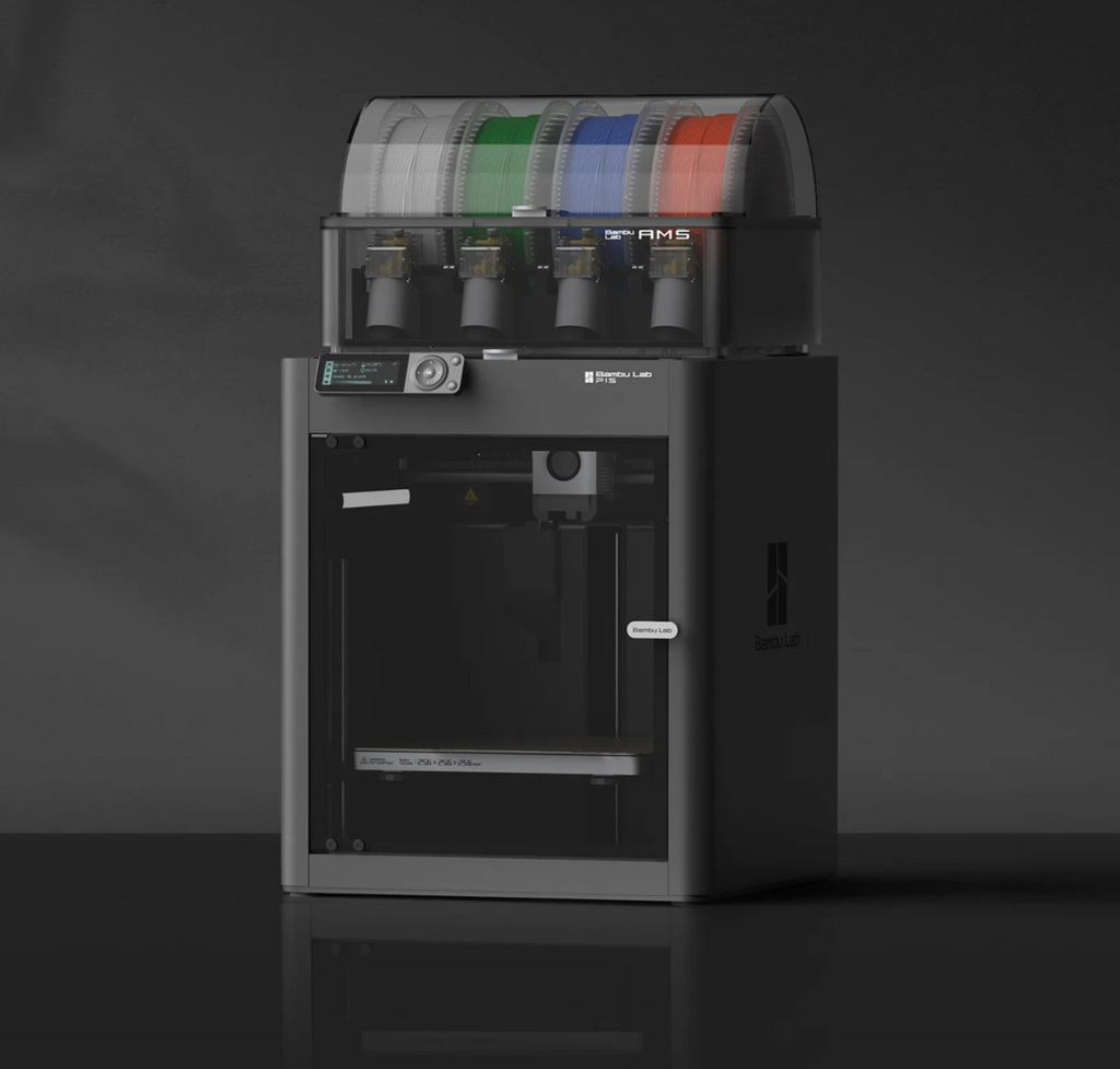 Bambu Lab P1S Combo 3D Printer AMS Multi-Color Printing High Speed Black (2)