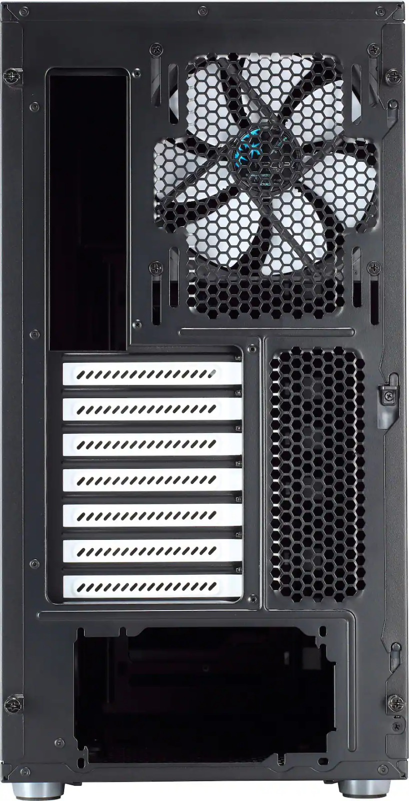 Fractal Design - Define R5 Black Silent ATX Mid-Tower PC Case - Black
