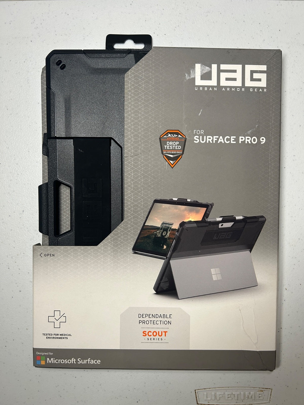 UAG Scout Series Case for Microsoft Surface Pro 9 – Black