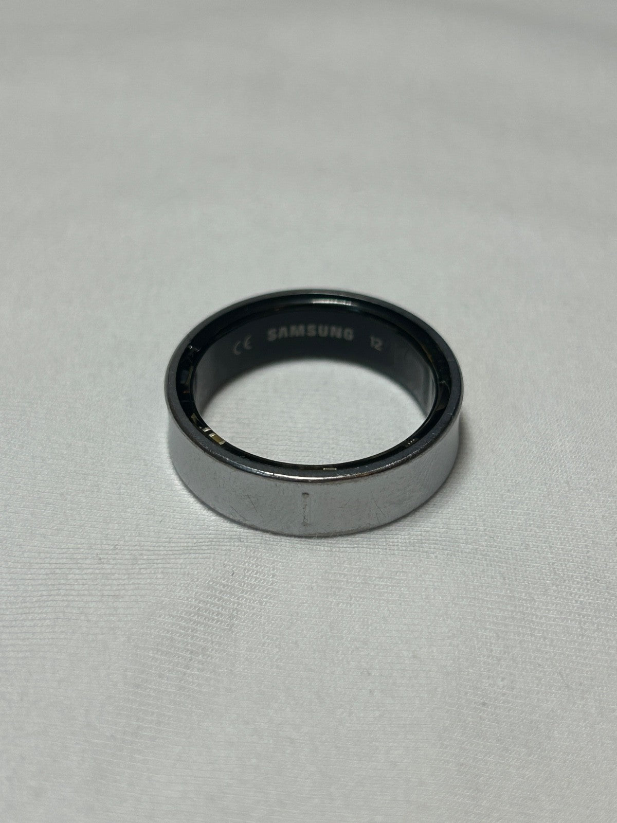 Samsung Galaxy Ring Bluetooth Smart Ring SM-Q502 - Titanium Silver - Size 12