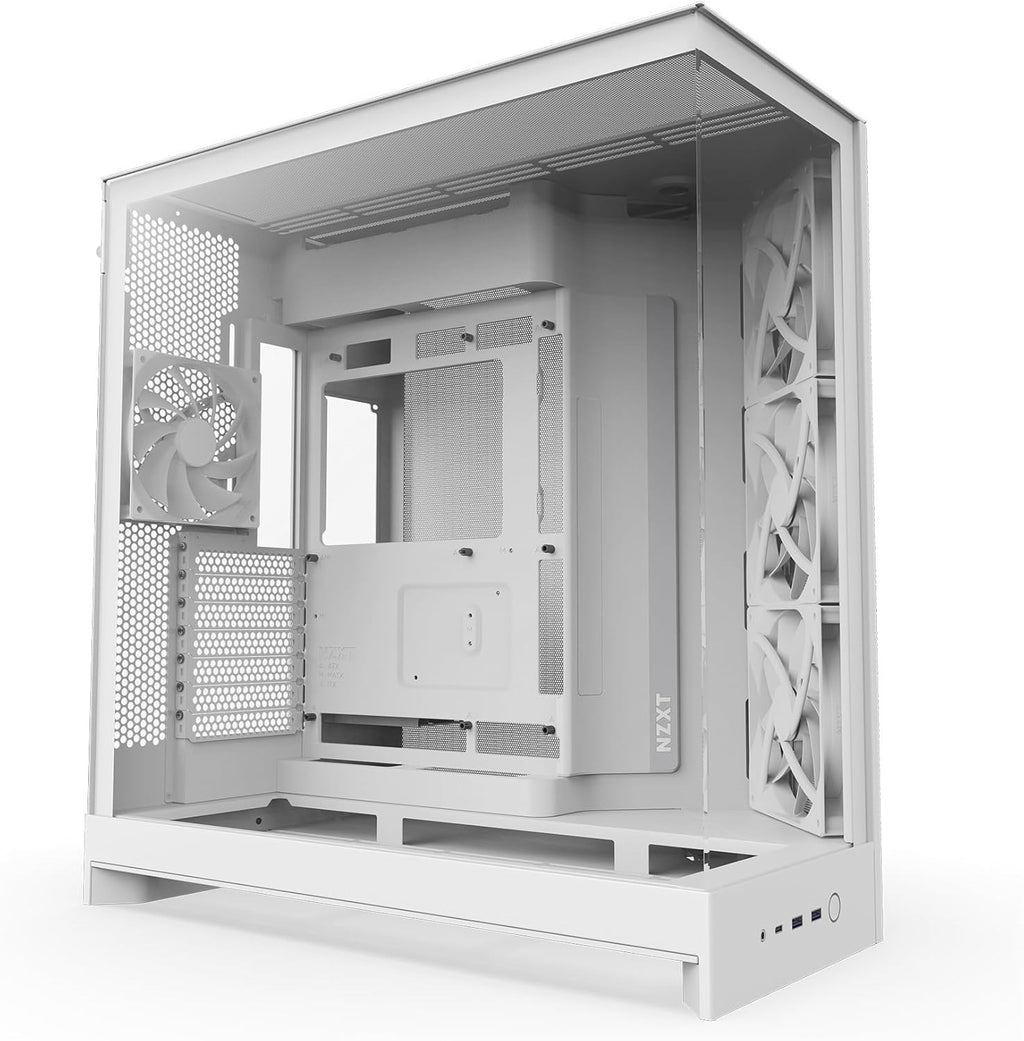 NZXT H9 Flow (2025)  Large Dual-Chamber ATX Mid-Tower Airflow PC Case