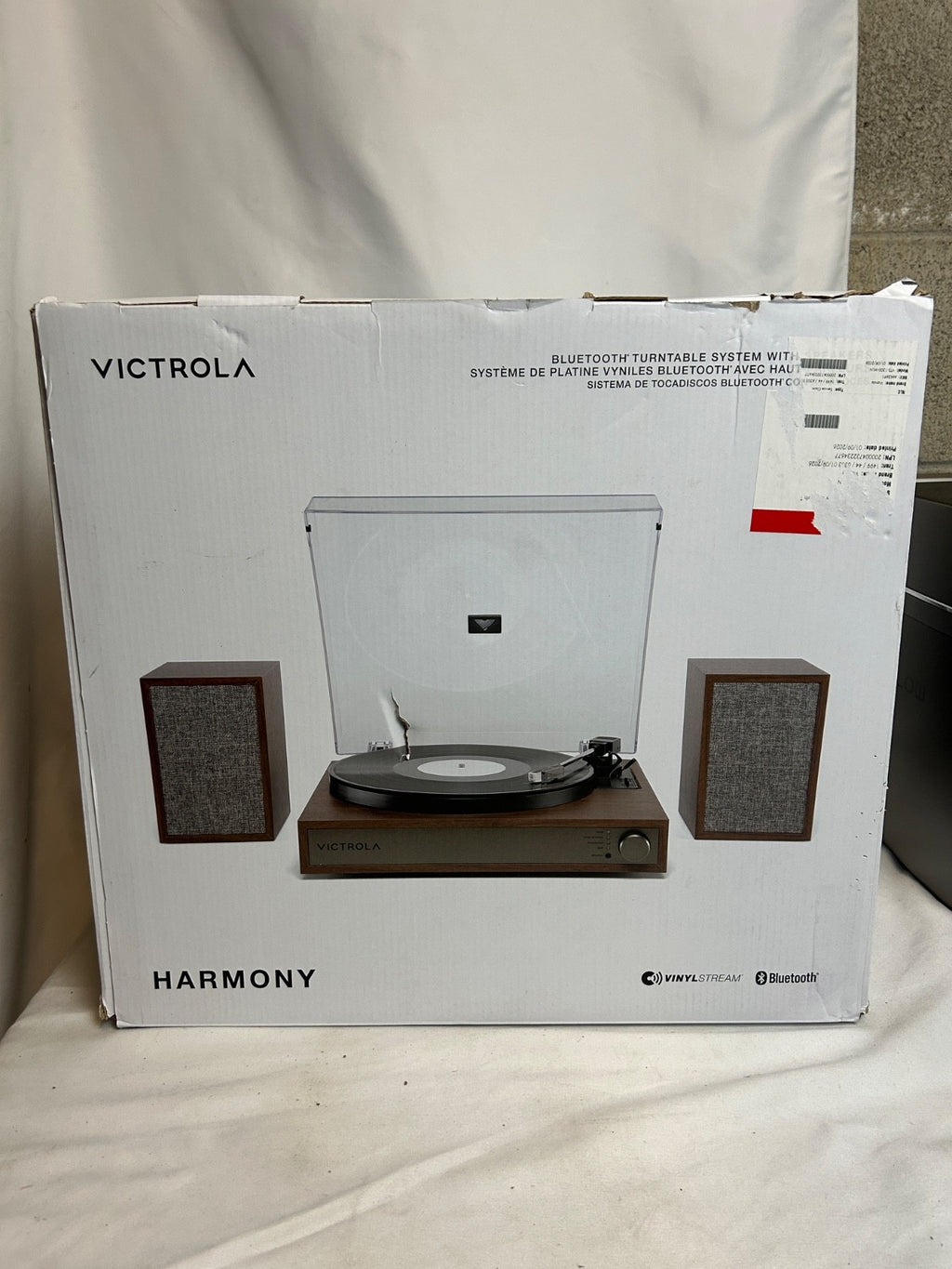 Victrola Harmony Turntable System, Bluetooth, Wired Bookshelf Speakers