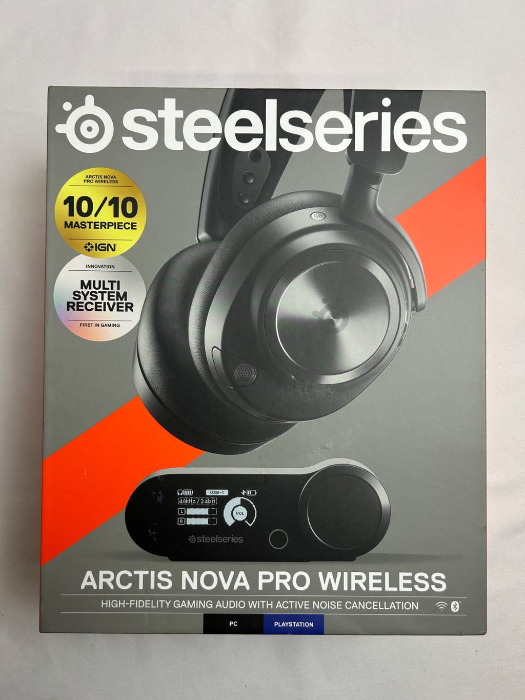 SteelSeries Arctis Nova Pro Wireless Over-Ear Gaming Headset for PlayStation/PC