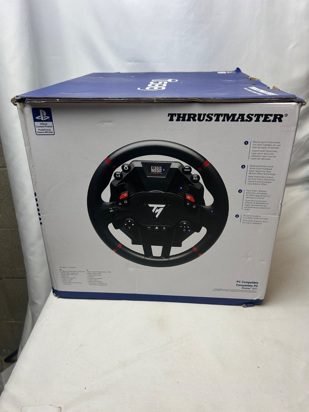Thrustmaster-T598 Direct Drive Direct Axial Drive Racing Wheel for PS5, PS4, PC™