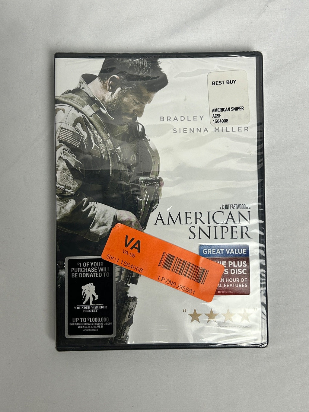 American Sniper (DVD) – Brand New & Factory Sealed – Clint Eastwood Film