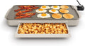 10" x 20" Electric Griddle with Warming Tray & Nonstick Ceramic Coating