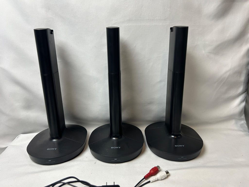 3 Sony WH-RF400 Wireless RF Home Theater Headphones with Charging Dock