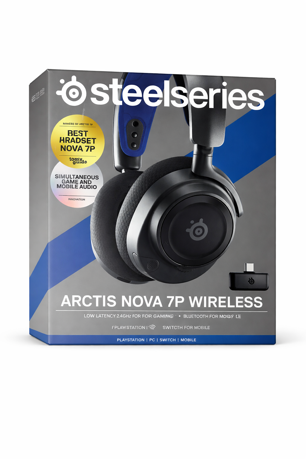 SteelSeries Arctis Nova 7P Wireless Multi-Platform Gaming Headset