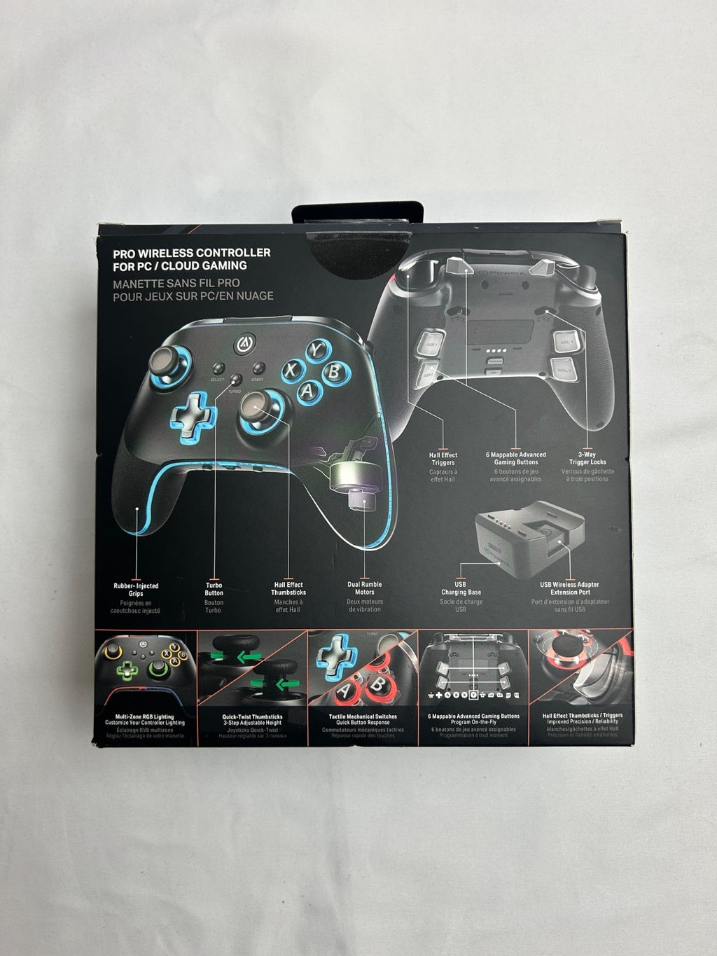 OPS V3 PowerA Pro Wireless Controller for PC & Cloud Gaming – Bluetooth/USB