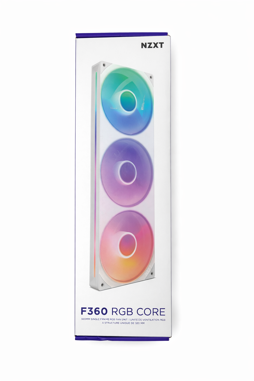 NZXT F360 RGB Core 360mm Fan Unit single unit