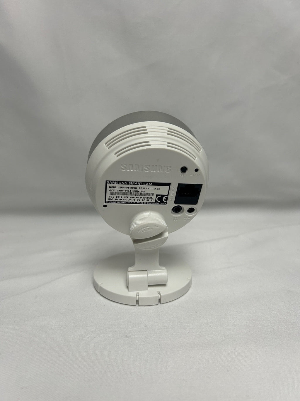 Samsung SmartCam SNH-P6410BN Wi-Fi Wireless Security Camera – (Camera Only)