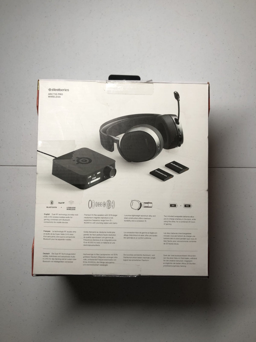 SteelSeries Arctis Pro Wireless DTS Headphone X v2.0 Gaming Headset PS4 PC