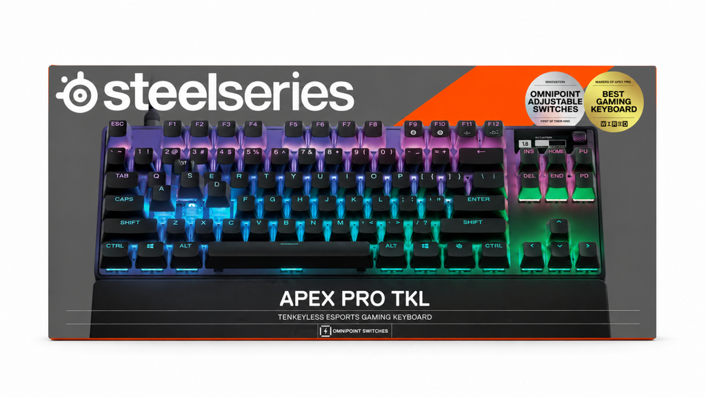 SteelSeries Apex Pro TKL (64734) Wired Keyboard