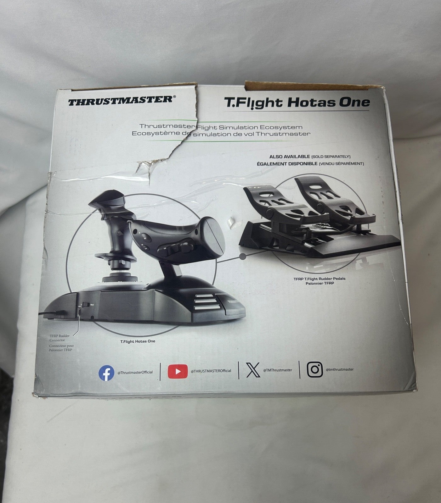 Thrustmaster T-Flight HOTAS One 4460168 Xbox One / PC Flight Stick & Throttle