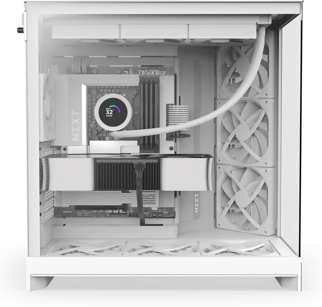 NZXT H9 Flow (2025)  Large Dual-Chamber ATX Mid-Tower Airflow PC Case