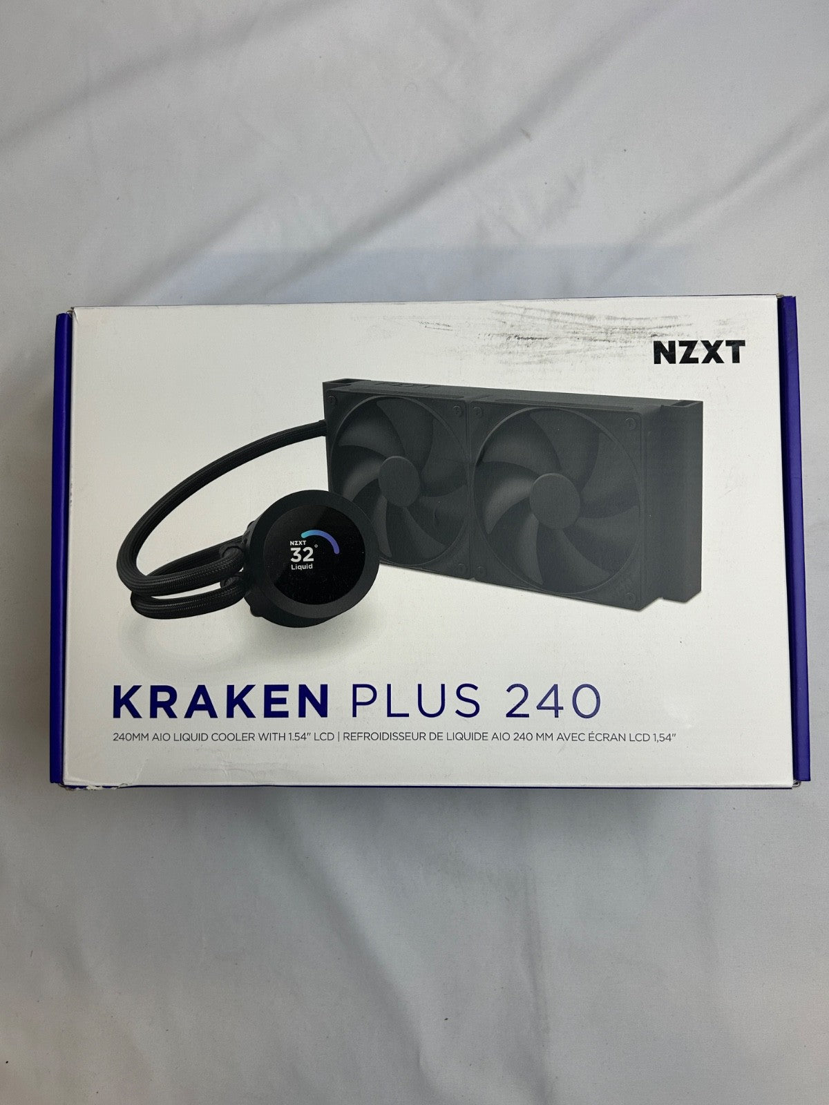 NZXT Kraken Plus 240 240mm AIO Liquid CPU Cooler