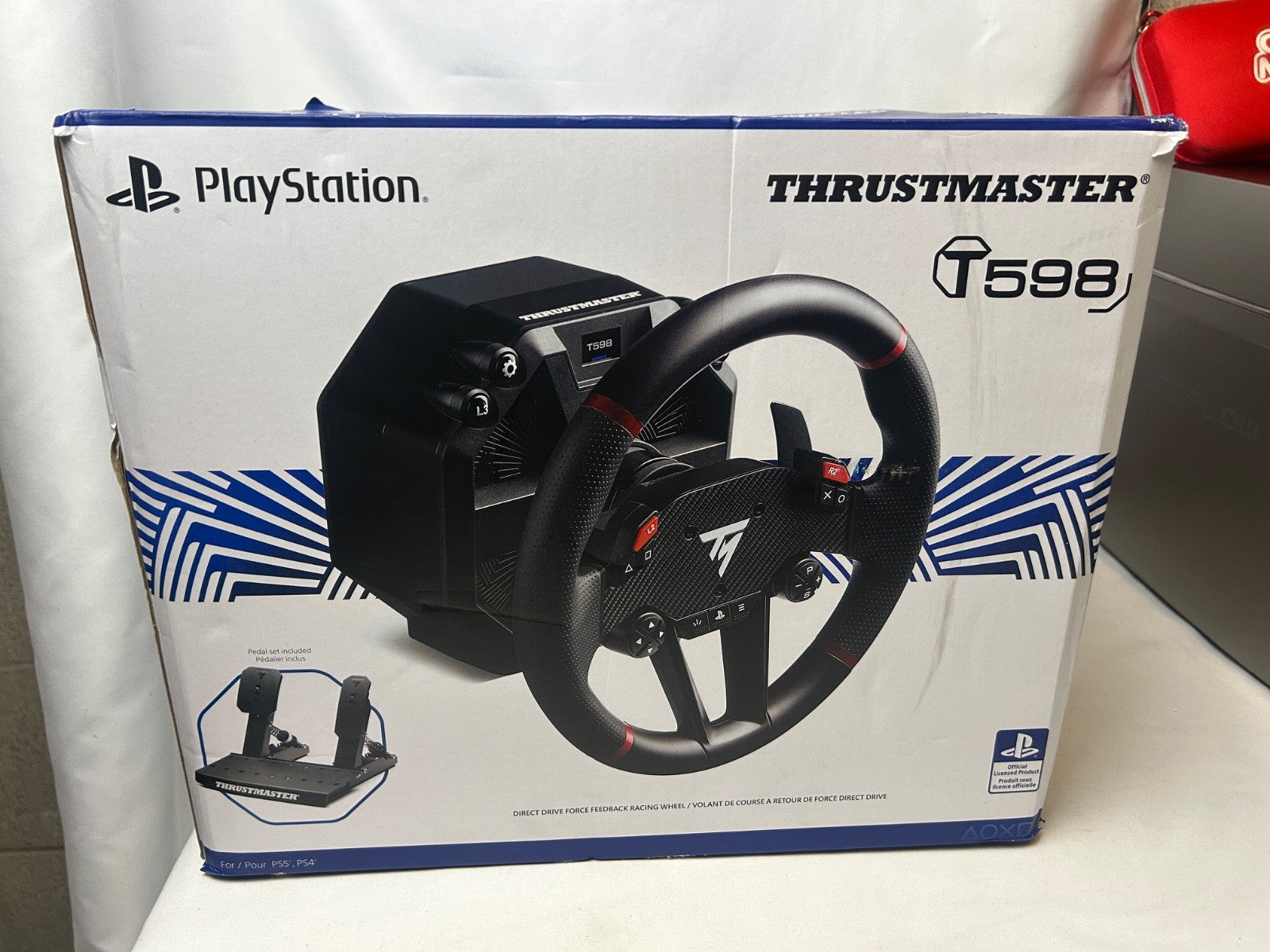 Thrustmaster-T598 Direct Drive Direct Axial Drive Racing Wheel for PS5, PS4, PC™